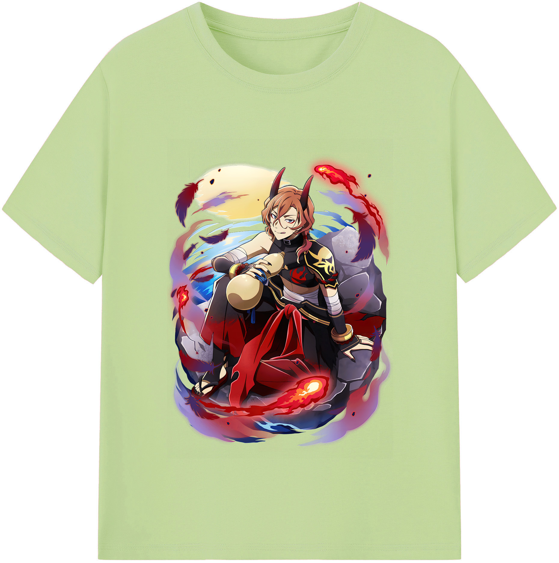 （画像用） 文豪ストレイドッグス Bungo Stray Dogs 綿100％半袖Tシャツ（フロントプリント）